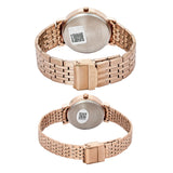 TIMEX Pairs Maroon Round Dial Analog Watch - TW00PR328