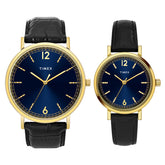 TIMEX Pairs Blue Round Dial Analog Watch - TW00PR335