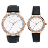 TIMEX Pairs White Round Dial Analog Watch - TW00PR336