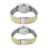 TIMEX Trendline Green Round Dial Analog Pair's Watch - TW00PR347