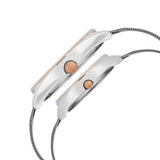 TIMEX Trendline Black Round Dial Analog Pair's Watch - TW00PR351