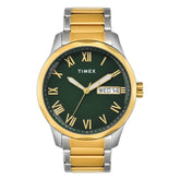 Timex Full Roman Green Dial Astrological Men's Watch - TW0TG7641