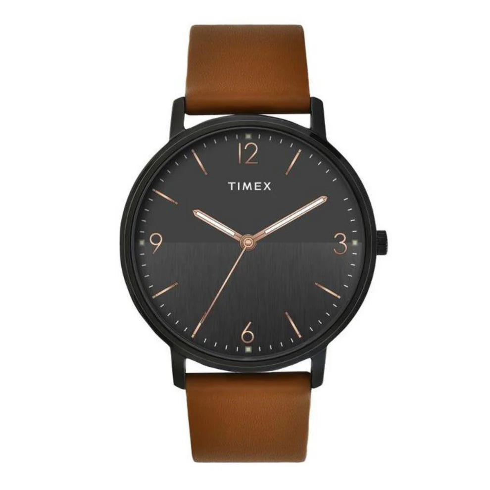 Timex Nexus Black Dual finish Dial Analog Men's Watch - TW0TG8031 - KRISHNA WATCH COMPANY