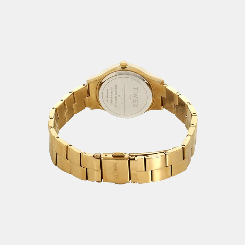 TIMEX Analog Champagne Dial Women's Watch - TW0TL9501 - KRISHNA WATCH COMPANY