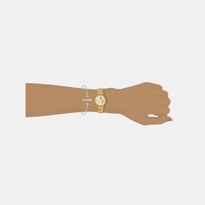 TIMEX Analog Champagne Dial Women's Watch - TW0TL9501 - KRISHNA WATCH COMPANY