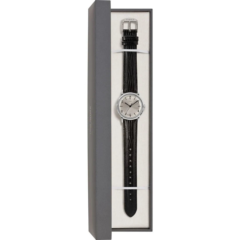 Timex Marlin Silver-Tone Round Dial Automatic Men's Watch - TW2R47900UJ - KRISHNA WATCH COMPANY