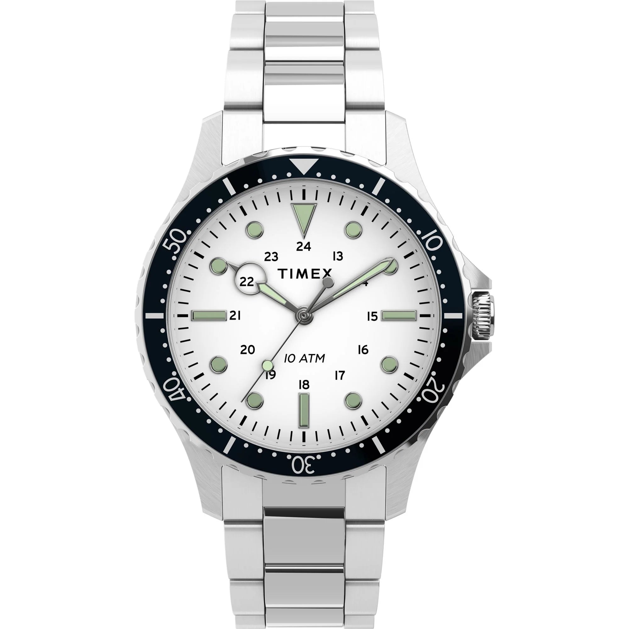 TIMEX Navi XL 41mm Stainless Steel Bracelet Watch TW2U10900UJ - KRISHNA WATCH COMPANY