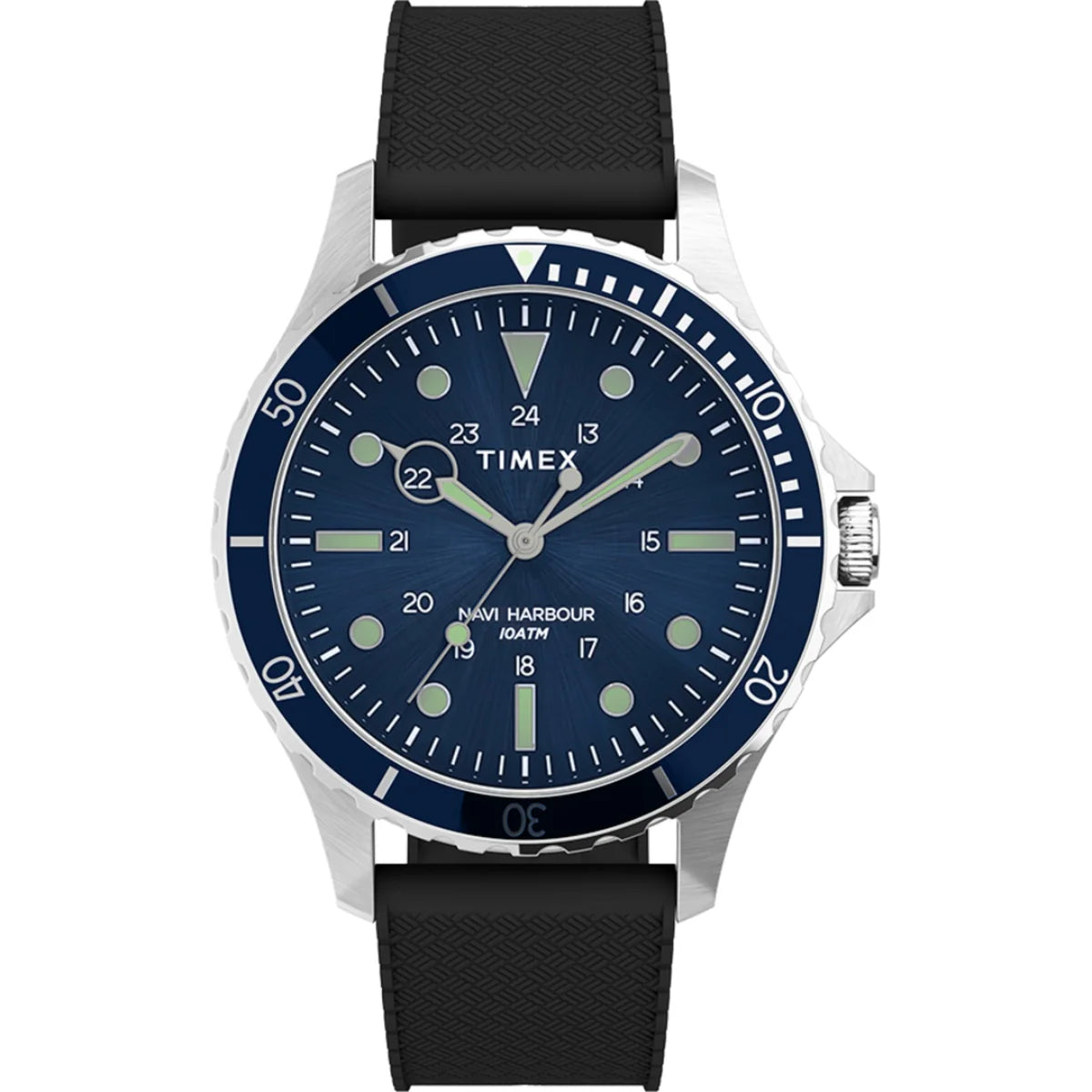 TIMEX Navi XL 41mm Synthetic Rubber Strap Watch TW2U55700UJ - KRISHNA WATCH COMPANY