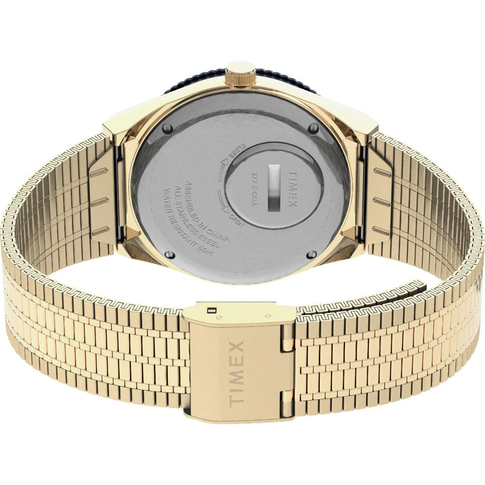 Timex Men Blue Analog Round Stainless Steel Dial Watch - TW2U62000U9 - KRISHNA WATCH COMPANY