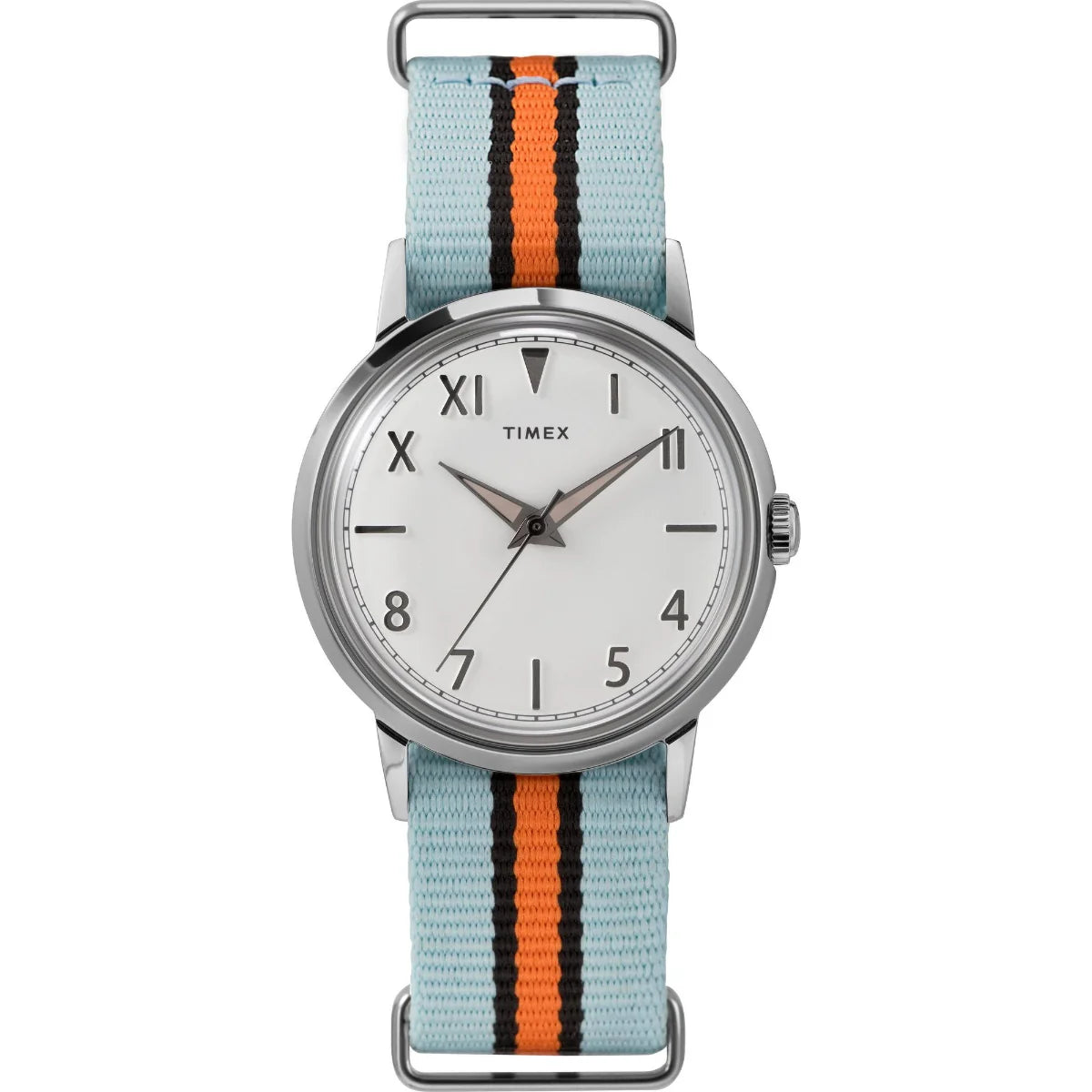 TIMEX Marlin® Hand-Wound California Dial 34mm Fabric Strap Watch TW2U96600U9 - KRISHNA WATCH COMPANY