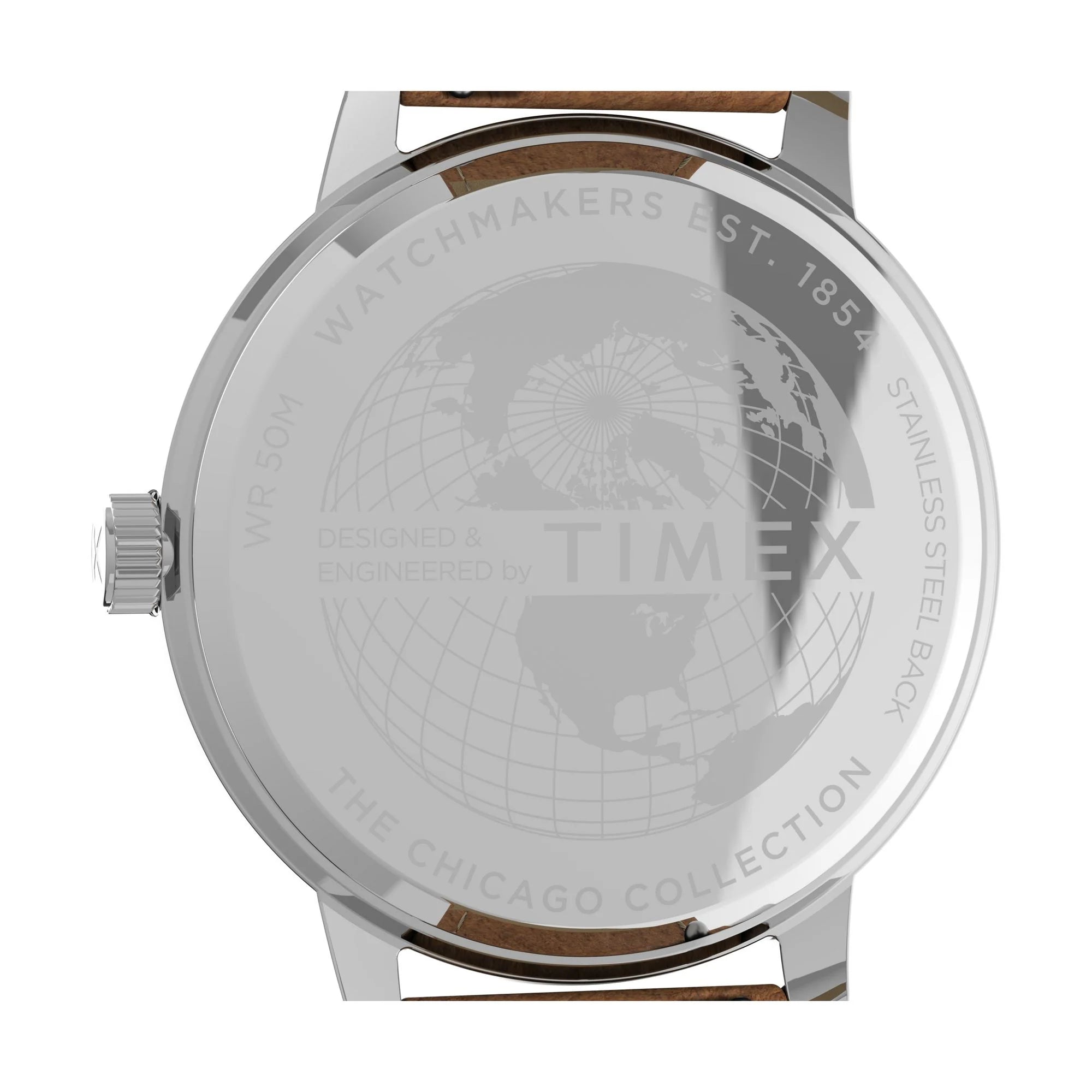 TIMEX Chicago Men Blue Round Dial Analog Watch - TW2V29000UJ - KRISHNA WATCH COMPANY