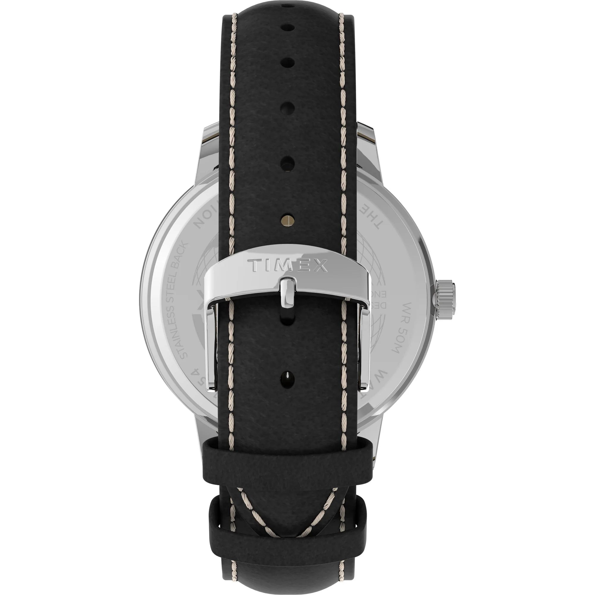 TIMEX Chicago Men Black Round Dial Analog Watch - TW2V29200UJ - KRISHNA WATCH COMPANY