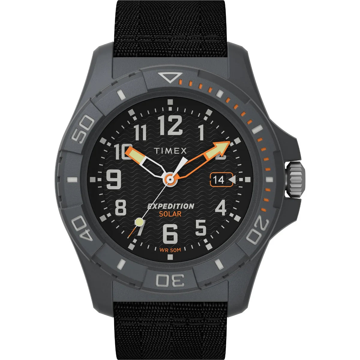 TIMEX Expedition North™ Freedivee Ocean 46mm Recycled Fabric Strap Watch TW2V40500X6 - KRISHNA WATCH COMPANY
