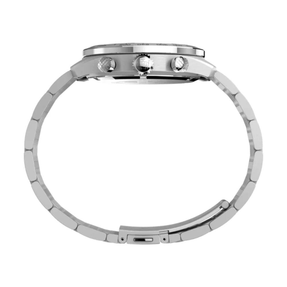 Timex Waterbury Chronograph 41mm Stainless Steel Bracelet Watch - KRISHNA WATCH COMPANY