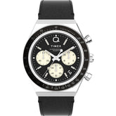 Q Timex Black Round Dial Analog Men's Watch - TW2V42700U9