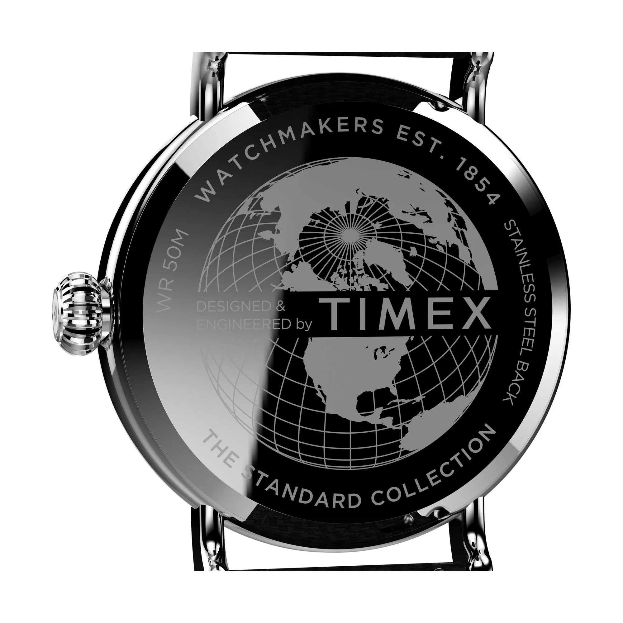 TIMEX Waterbury Black Round Dial Analog Men's Watch - TW2V44000UJ - KRISHNA WATCH COMPANY