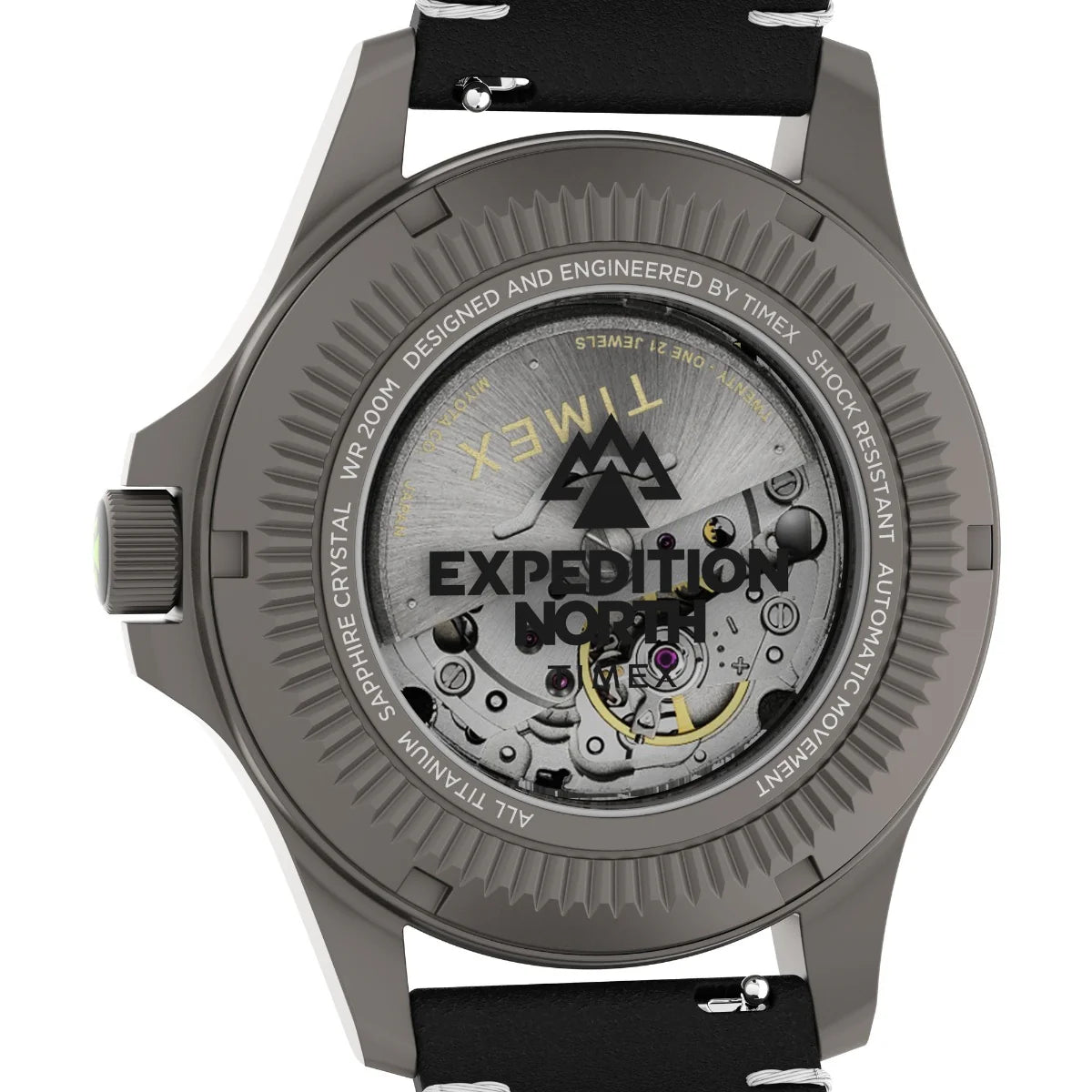 Timex Men Black Titanium Round Dial Analog Watch-TW2V54000X6 - KRISHNA WATCH COMPANY