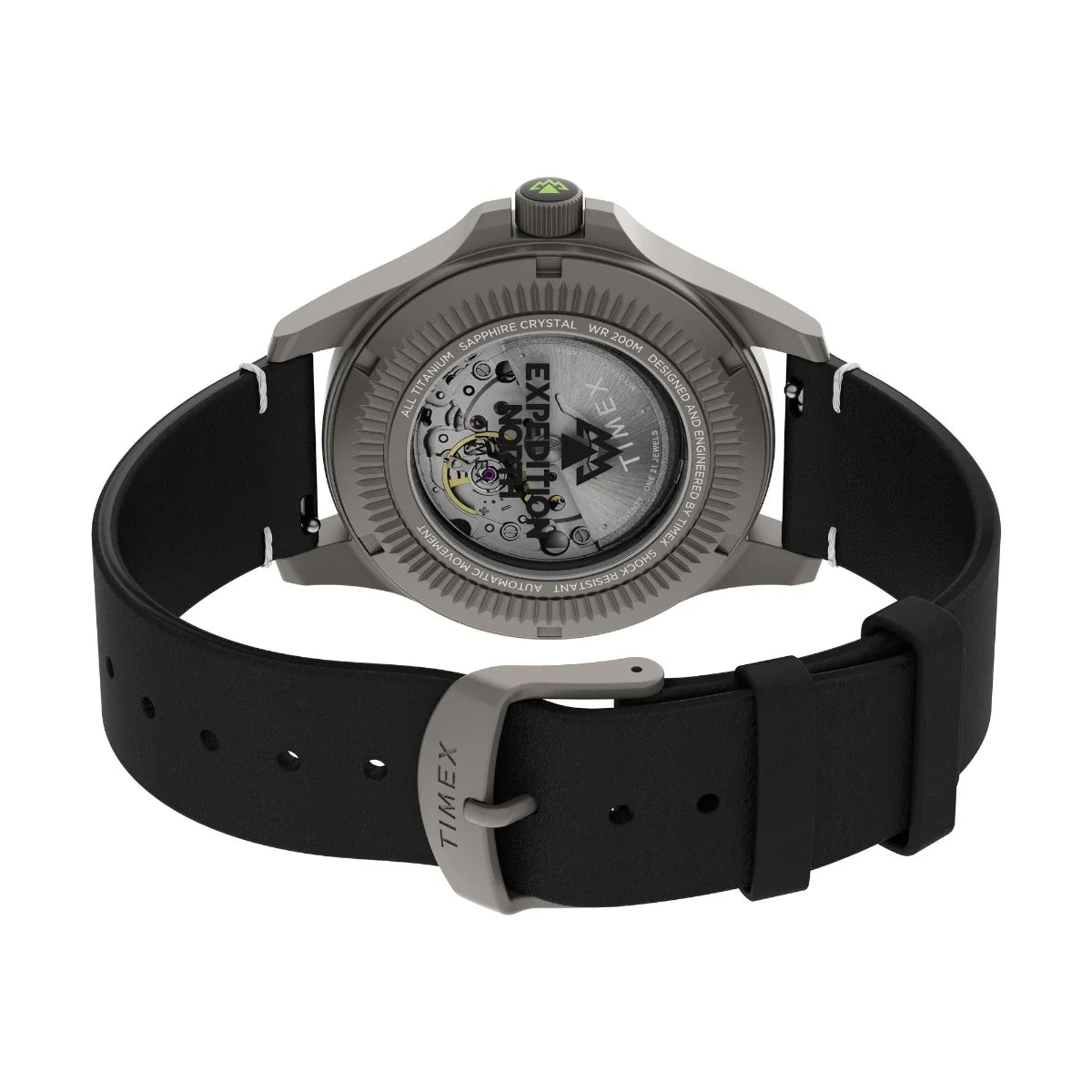 Timex Men Black Titanium Round Dial Analog Watch-TW2V54000X6 - KRISHNA WATCH COMPANY