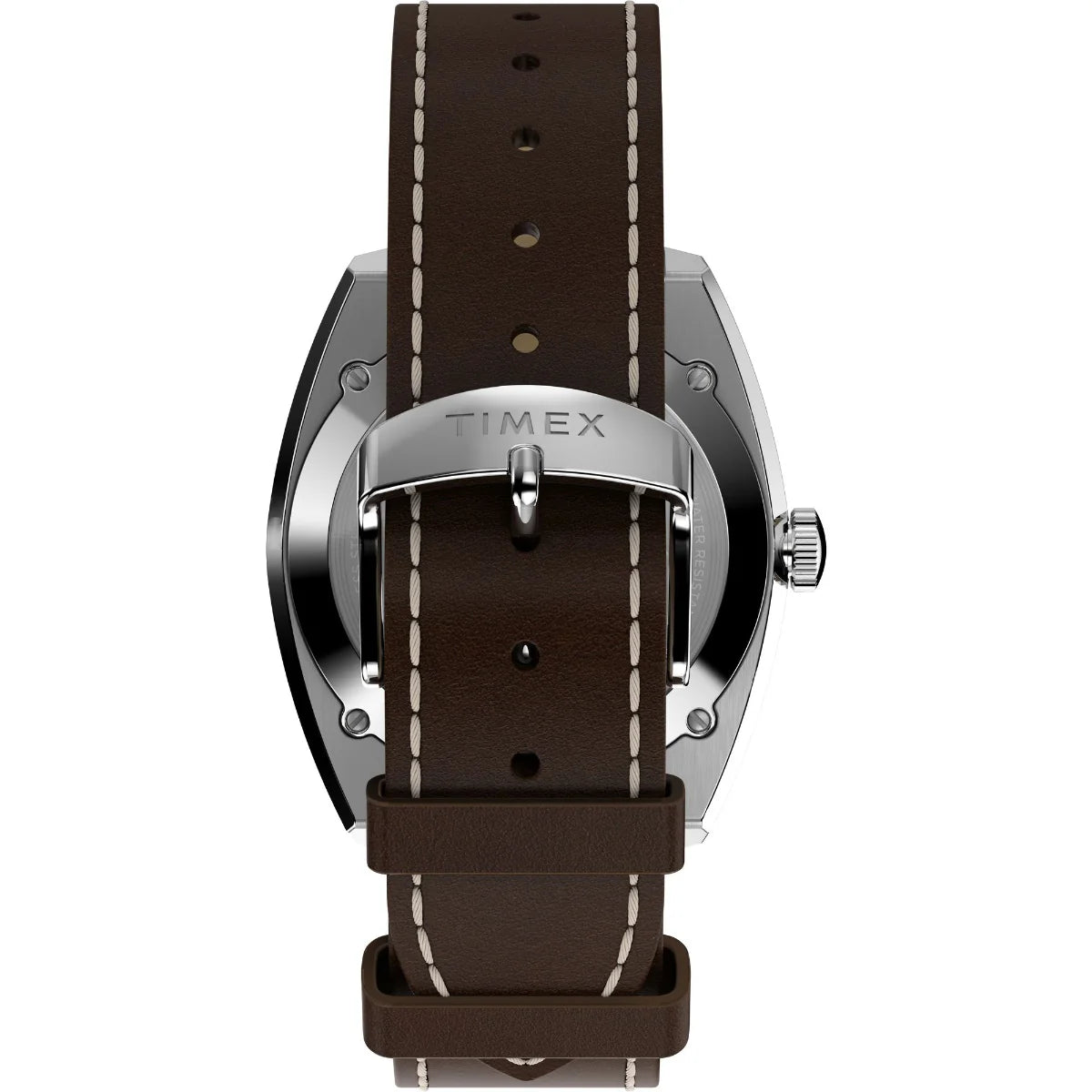 Timex Men Silver-Tone Stainless Steel Round Dial Mechanical Watch-TW2V62000U9 - KRISHNA WATCH COMPANY