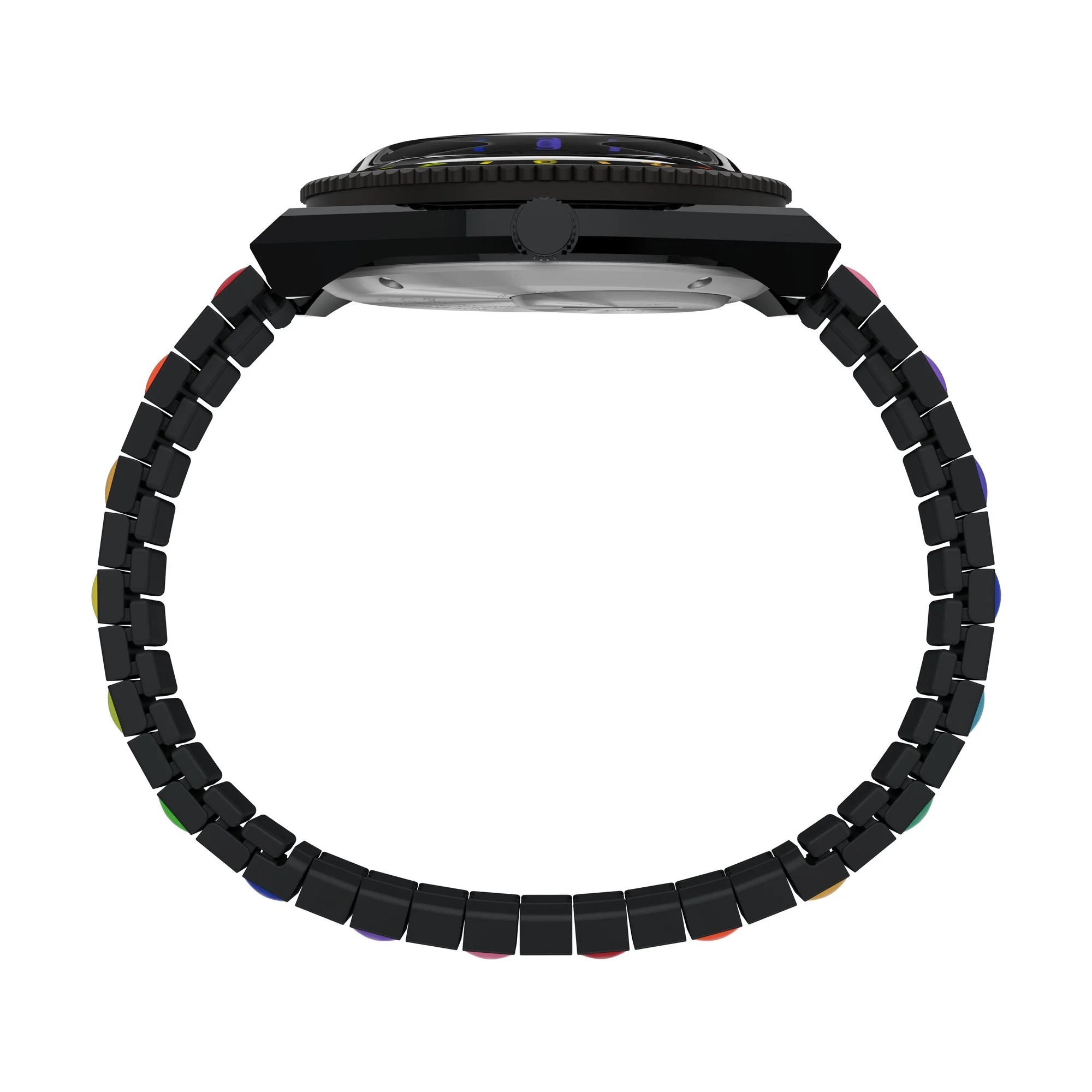 TIMEX Q Timex Women Black Round Dial Analog Watch - TW2V65900UJ - KRISHNA WATCH COMPANY