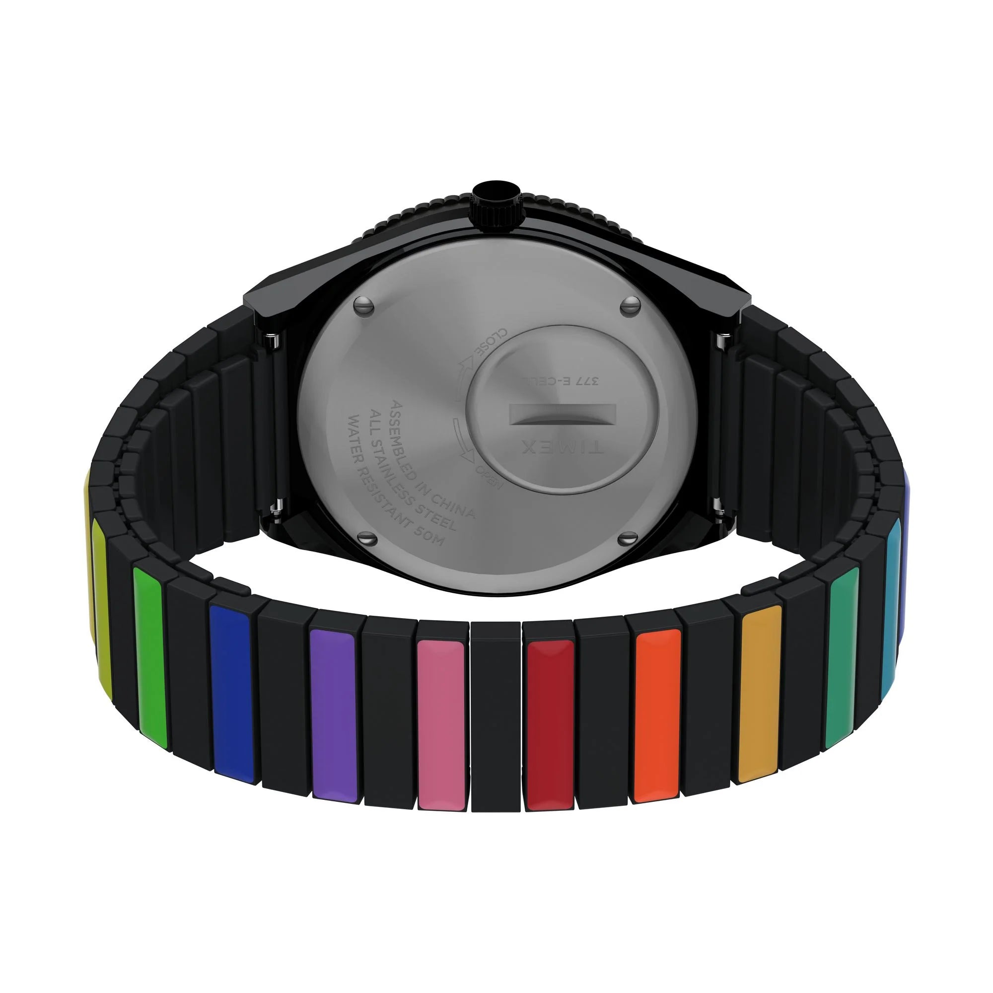 TIMEX Q Timex Women Black Round Dial Analog Watch - TW2V65900UJ - KRISHNA WATCH COMPANY