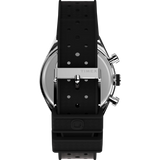 Timex Q Timex 3-Time Zone Chronograph 40mm Synthetic Rubber Strap Watch TW2V70200UJ