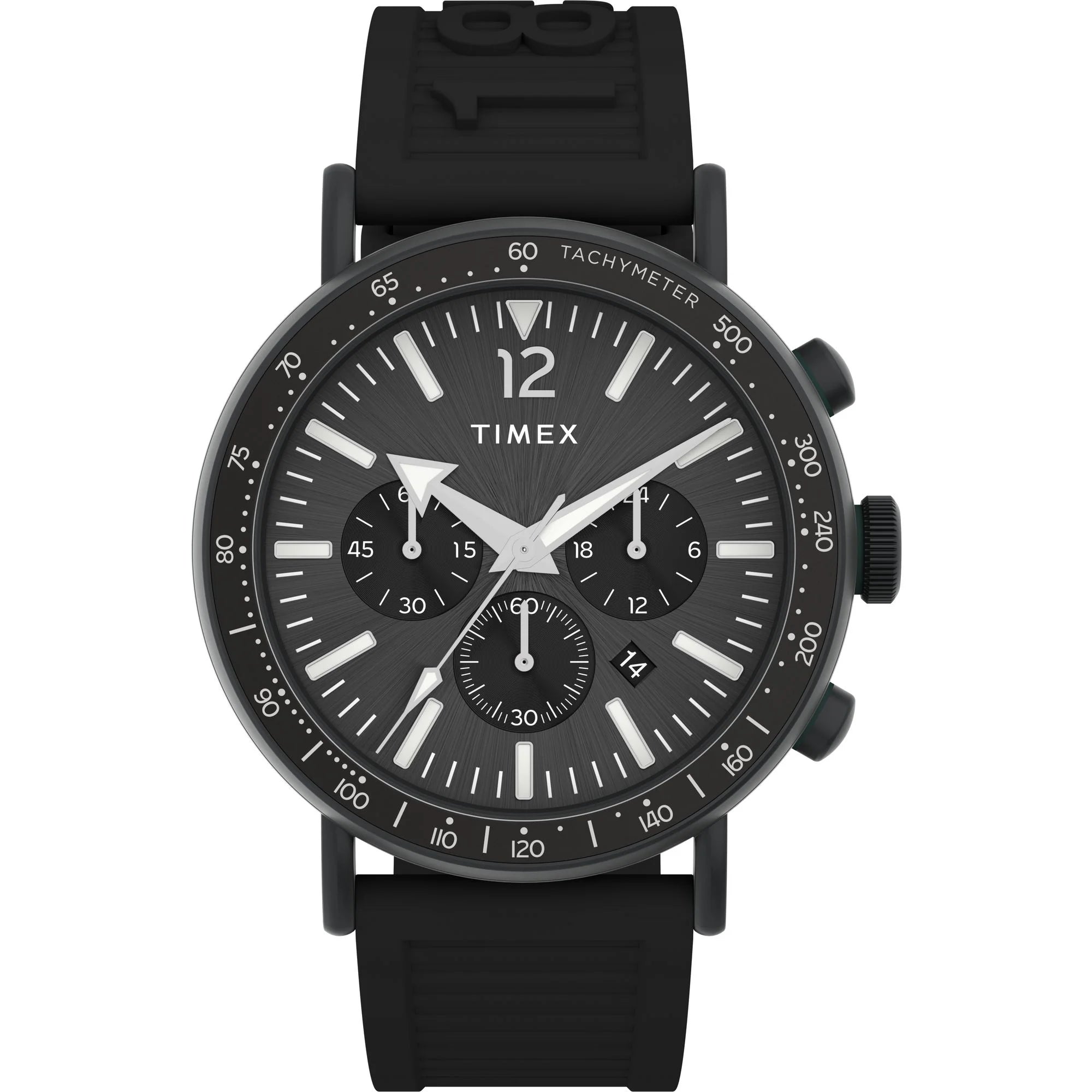 TIMEX Waterbury Black Round Dial Analog Men's Watch - TW2V71900UJ - KRISHNA WATCH COMPANY