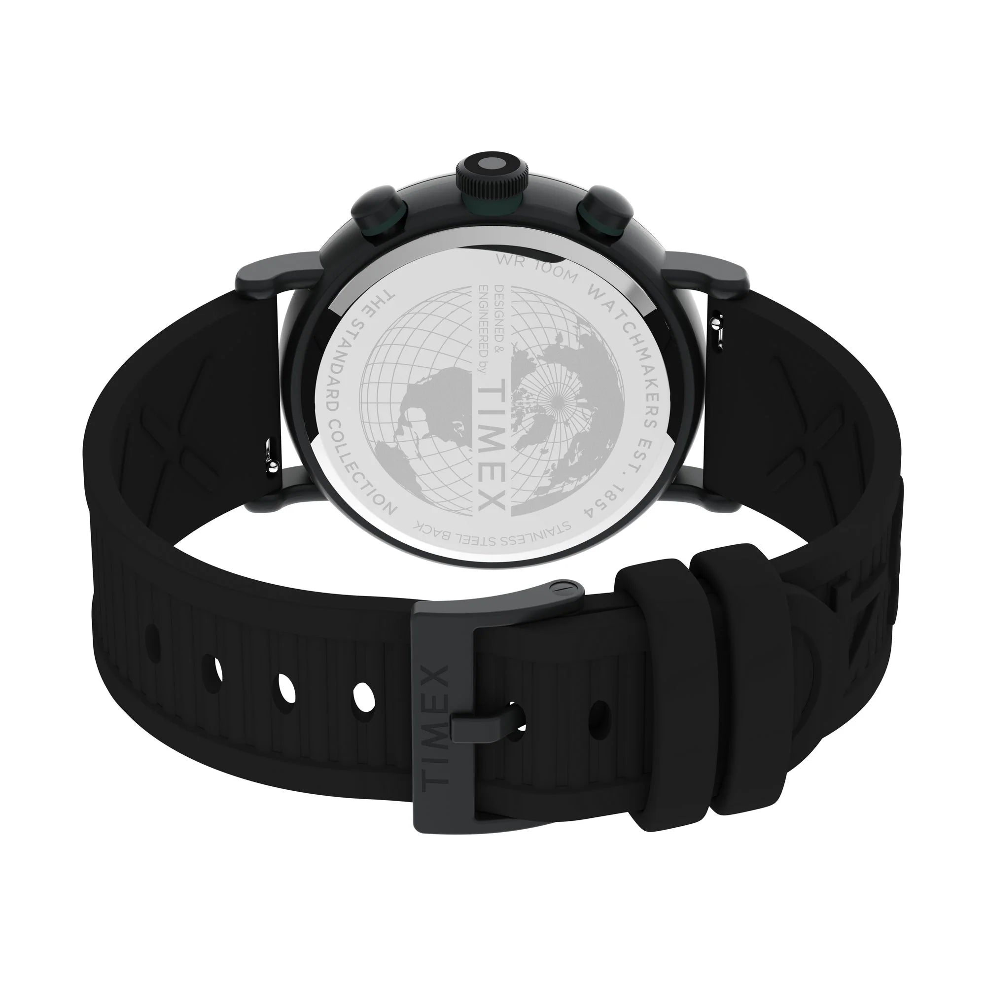 TIMEX Waterbury Black Round Dial Analog Men's Watch - TW2V71900UJ - KRISHNA WATCH COMPANY