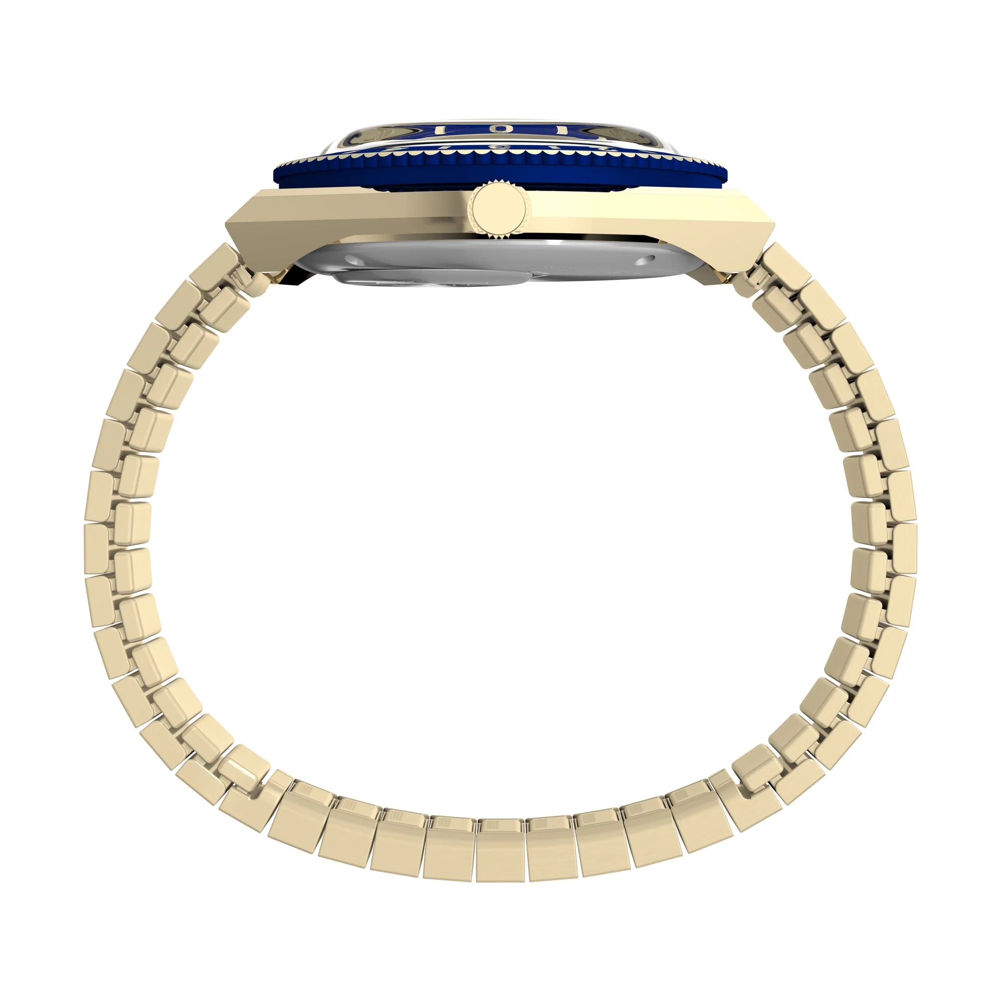 TIMEX Q TIMEX Women Blue Round Dial Analog Watch - TW2V92400UJ - KRISHNA WATCH COMPANY