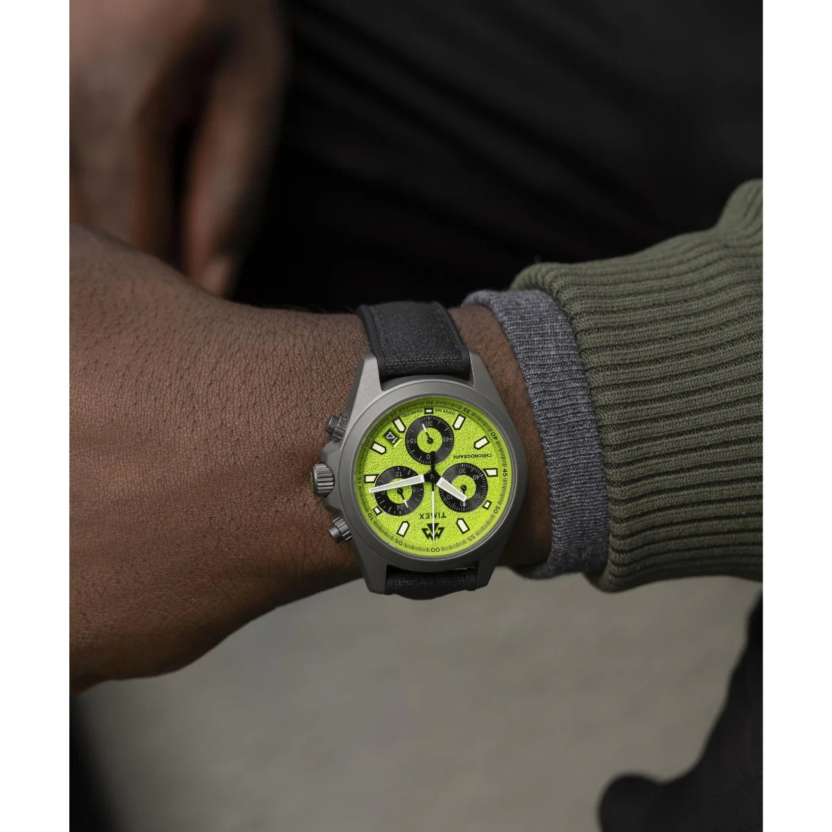Timex Expedition North Field Chrono 43mm Recycled Mixed Materials Strap Watch - TW2V96400X6 - KRISHNA WATCH COMPANY