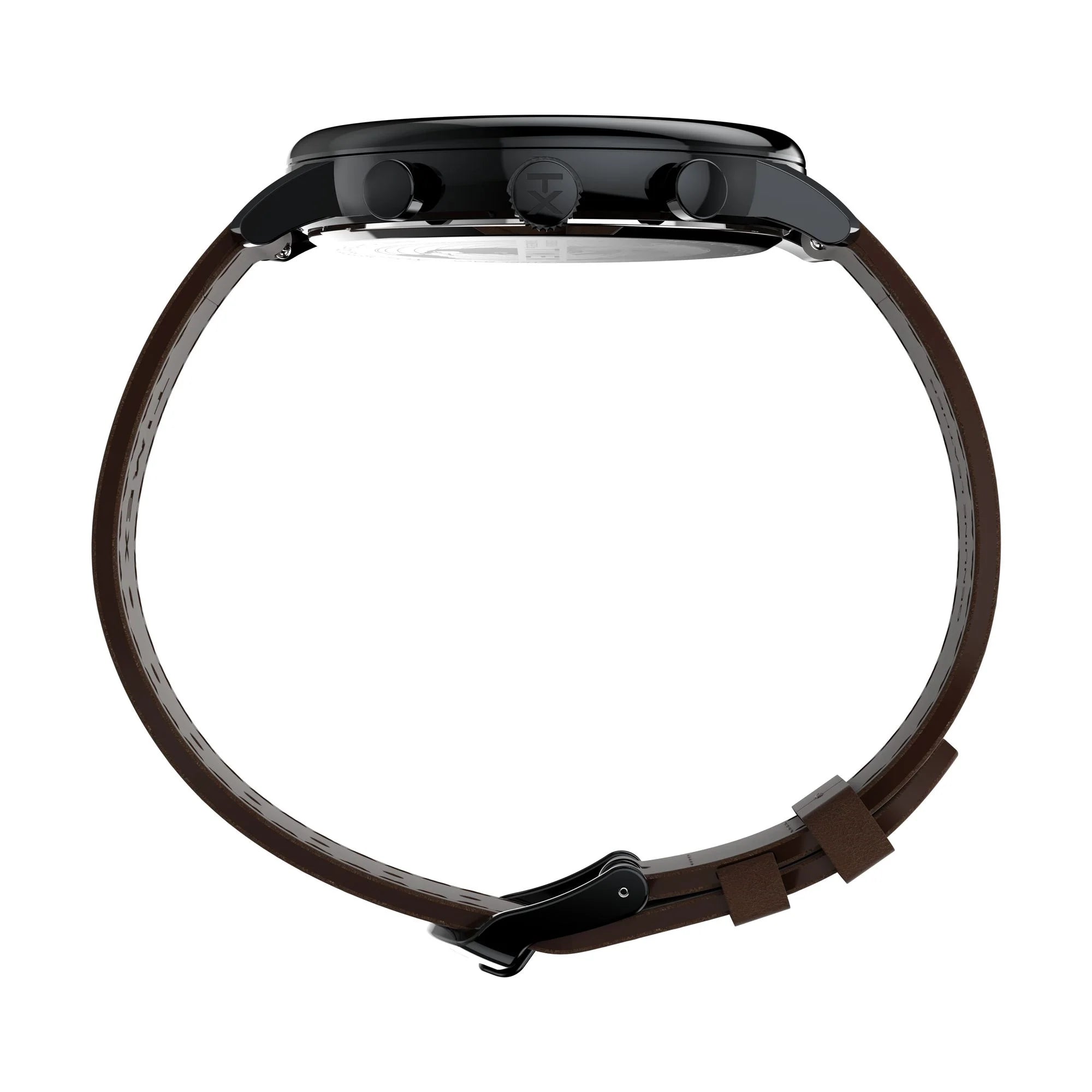 TIMEX Trend Men Black Round Analog Watch - TW2W13200UJ - KRISHNA WATCH COMPANY