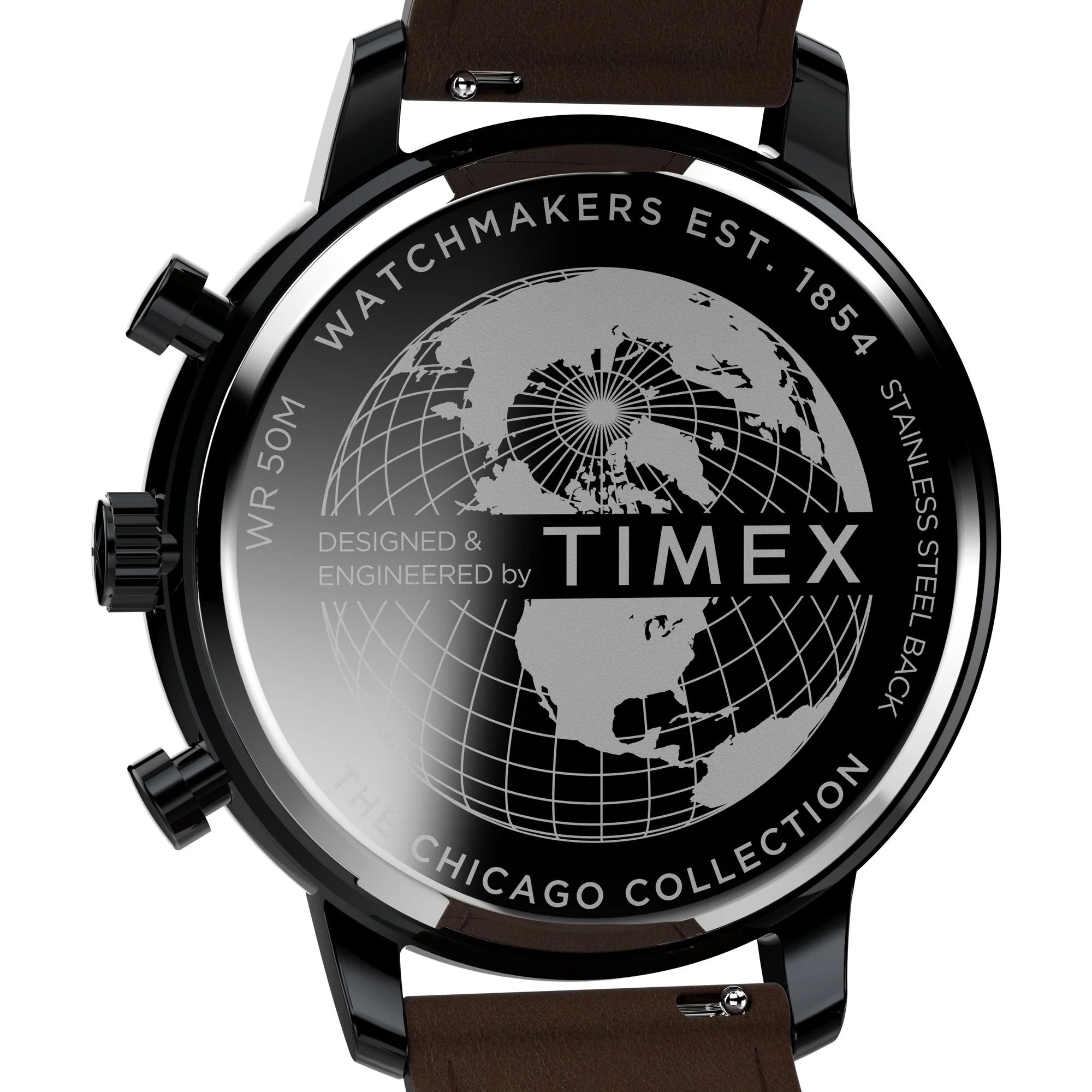 TIMEX Trend Men Black Round Analog Watch - TW2W13200UJ - KRISHNA WATCH COMPANY