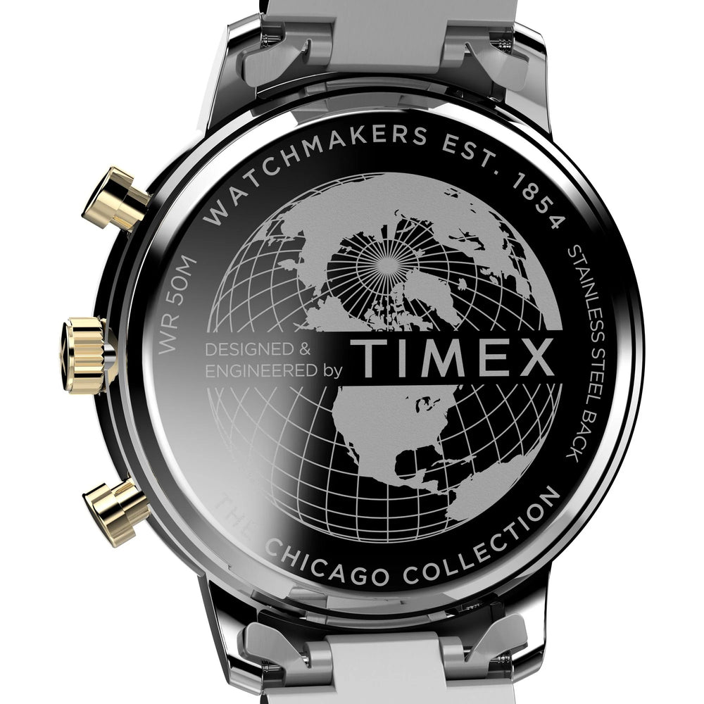 Timex Chicago 45mm Stainless Steel Bracelet Watch - TW2W13300UJ - KRISHNA WATCH COMPANY