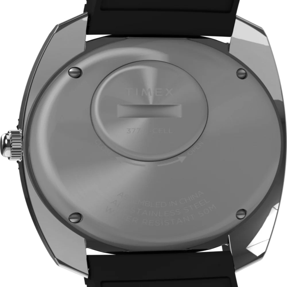 TIMEX Q Timex Reissue 1971 Velocity 36mm Synthetic Rubber Strap Watch TW2W22400U9 - KRISHNA WATCH COMPANY