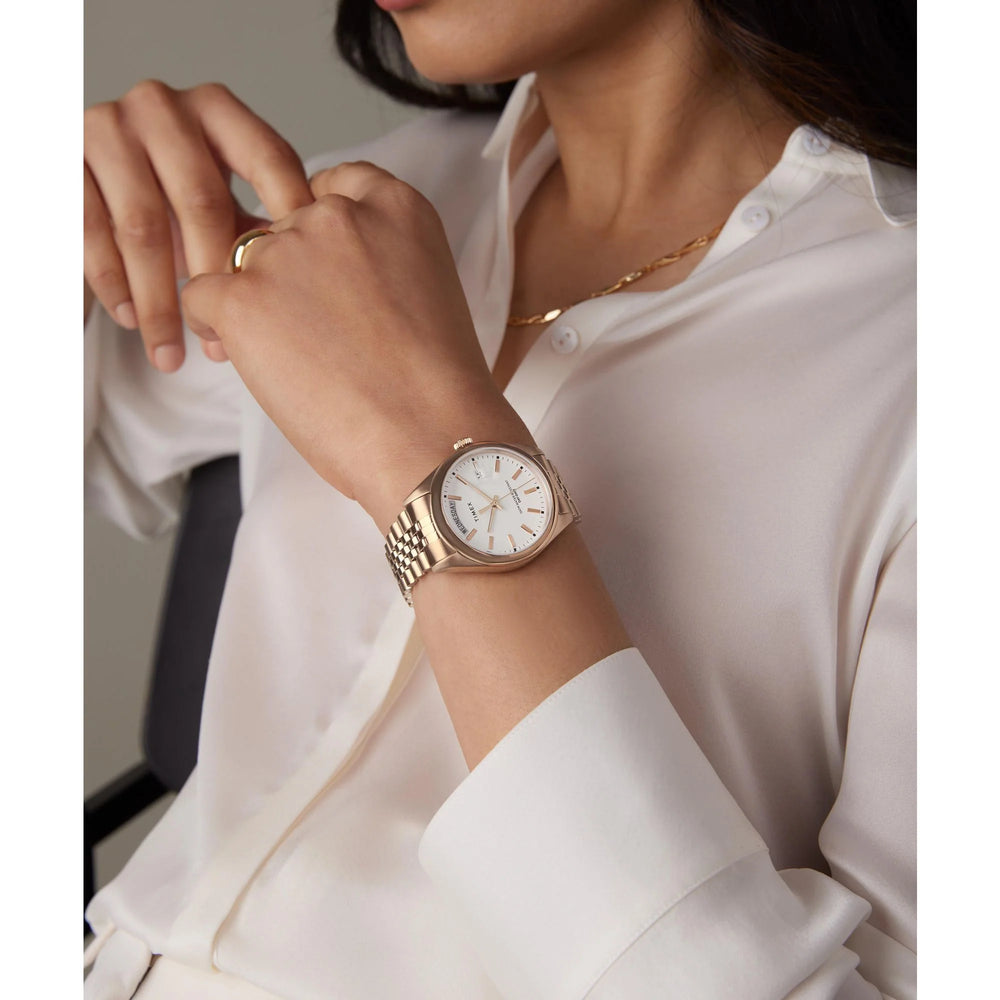 TIMEX Trend Women White Round Dial Analog Watch - TW2W32200UJ - KRISHNA WATCH COMPANY