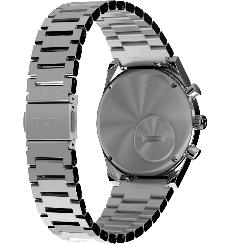 Q Timex Falcon Eye Chronograph 40mm Stainless Steel Bracelet Watch - TW2W33700UJ - KRISHNA WATCH COMPANY
