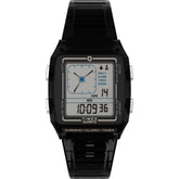 Q Timex Grey Rectangle Dial Digital Unisex Watch - TW2W45000UJ