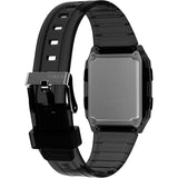 Q Timex Grey Rectangle Dial Digital Unisex Watch - TW2W45000UJ