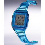 Q Timex Grey Rectangle Dial Digital Unisex Watch - TW2W45100UJ