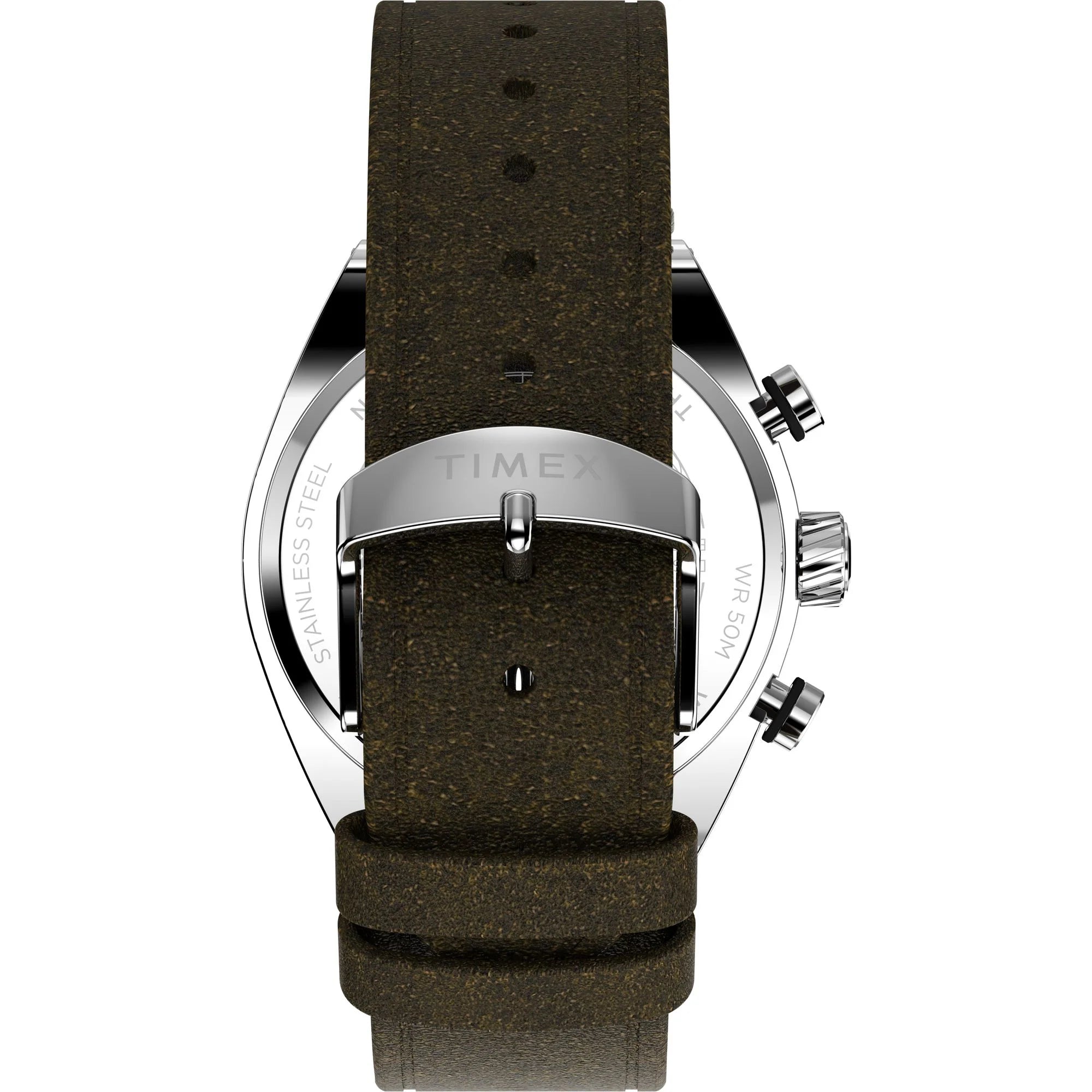 TIMEX Trend Men Silver Tonneau Dial Analog Watch - TW2W50100UJ - KRISHNA WATCH COMPANY
