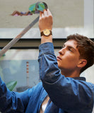 TIMEX Waterbury Classic 40mm Leather Strap Watch TW2W50600UJ