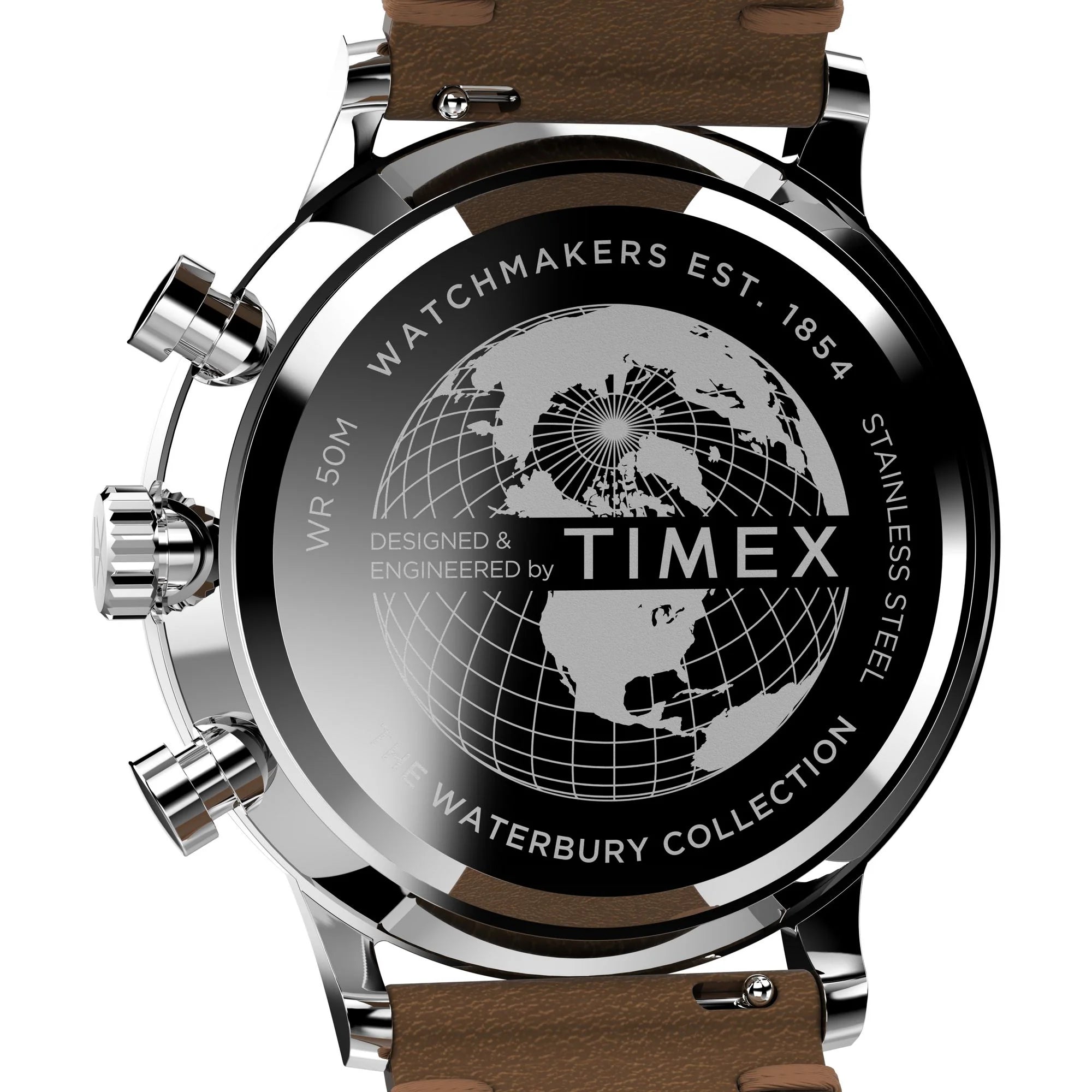 TIMEX Waterbury Men Cream Round Dial Analog Watch - TW2W50900UJ - KRISHNA WATCH COMPANY