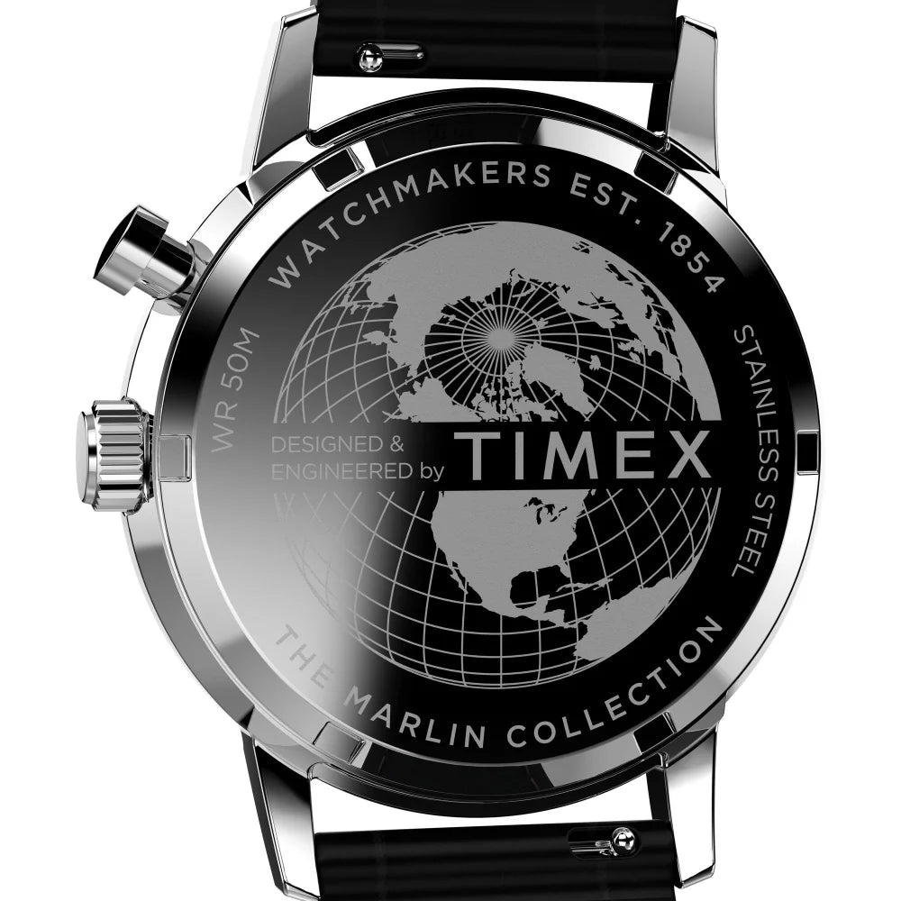 TIMEX Leather Marlin Men Blue Round Dial Analog Watch - Tw2W51200Uj - KRISHNA WATCH COMPANY