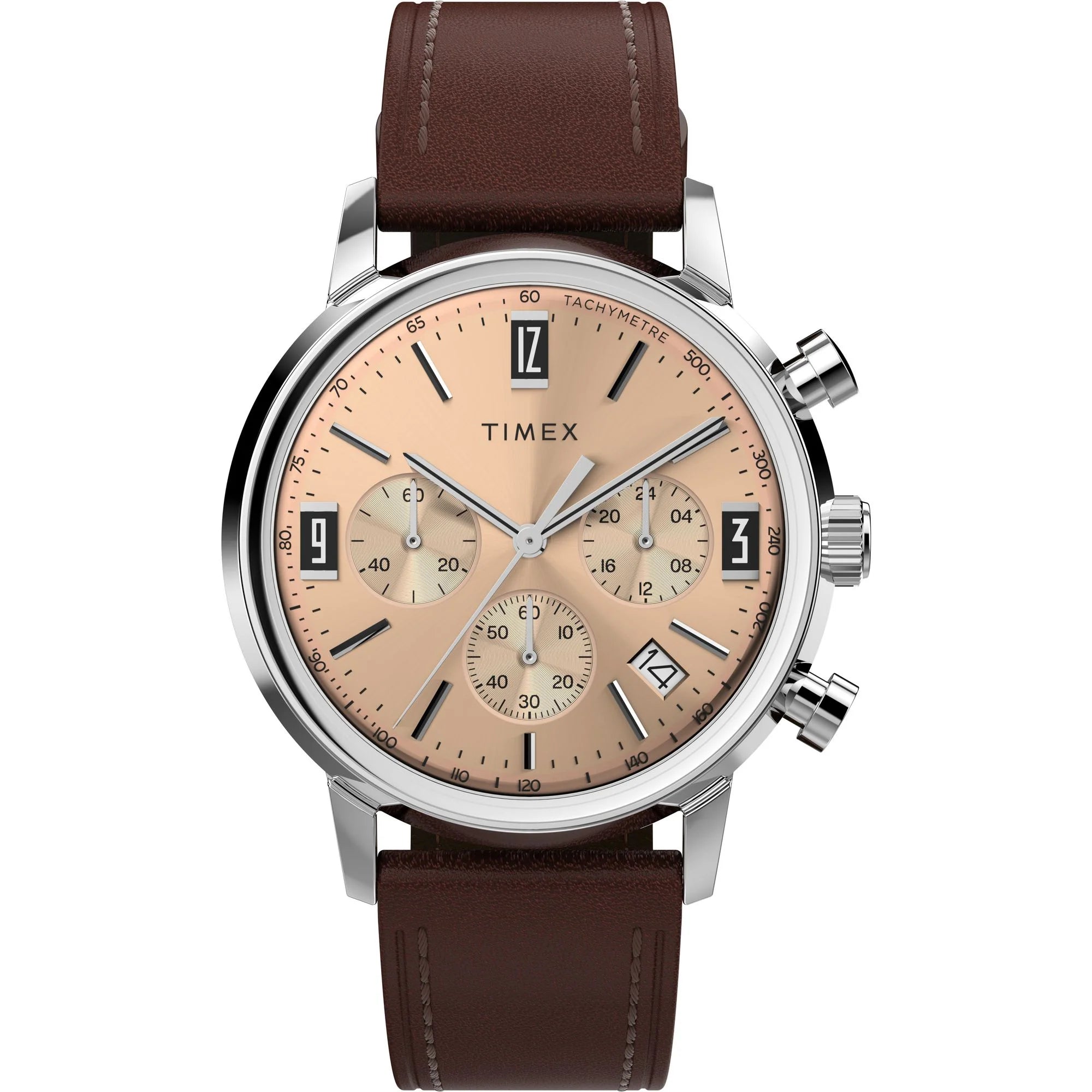 TIMEX Marlin Men Rose Gold Round Dial Analog Watch - TW2W51400UJ - KRISHNA WATCH COMPANY