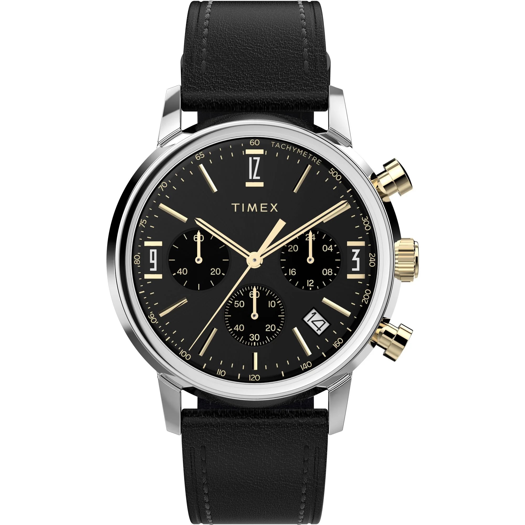 TIMEX Marlin Men Black Round Dial Analog Watch - TW2W51500UJ - KRISHNA WATCH COMPANY