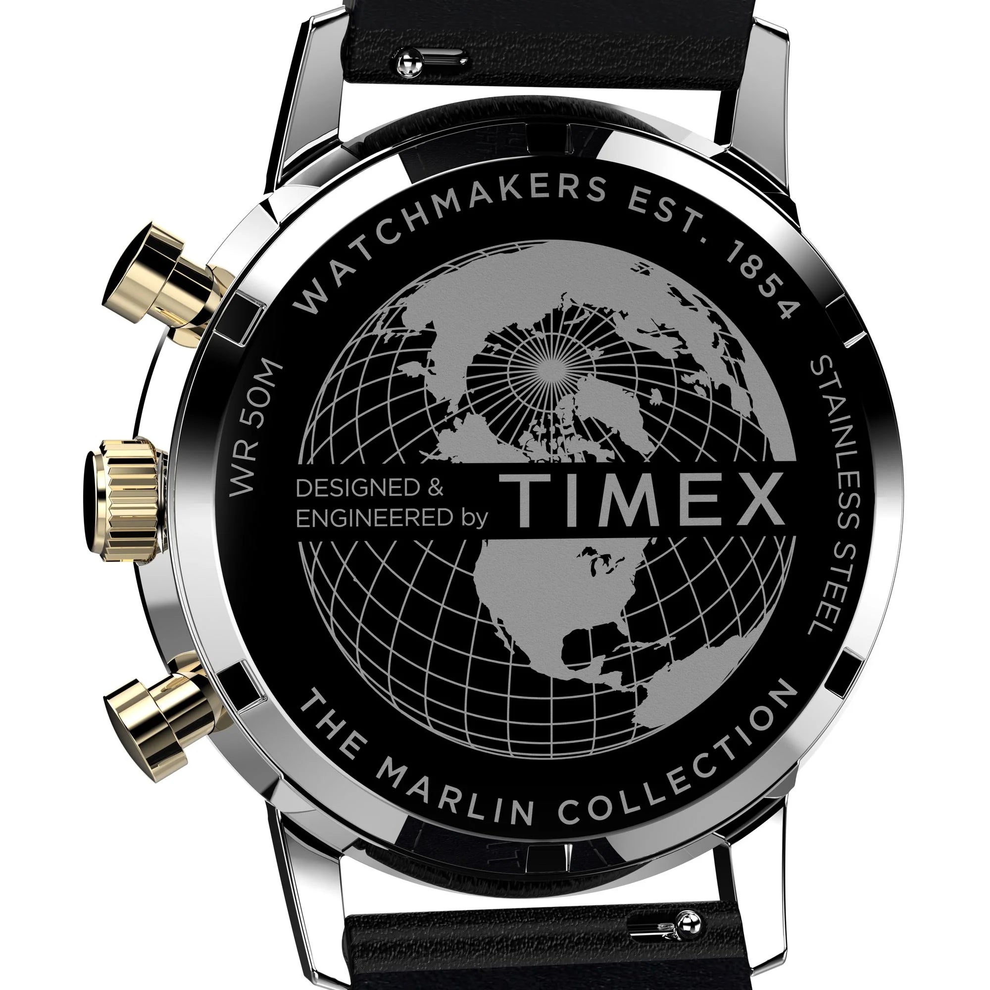 TIMEX Marlin Men Black Round Dial Analog Watch - TW2W51500UJ - KRISHNA WATCH COMPANY