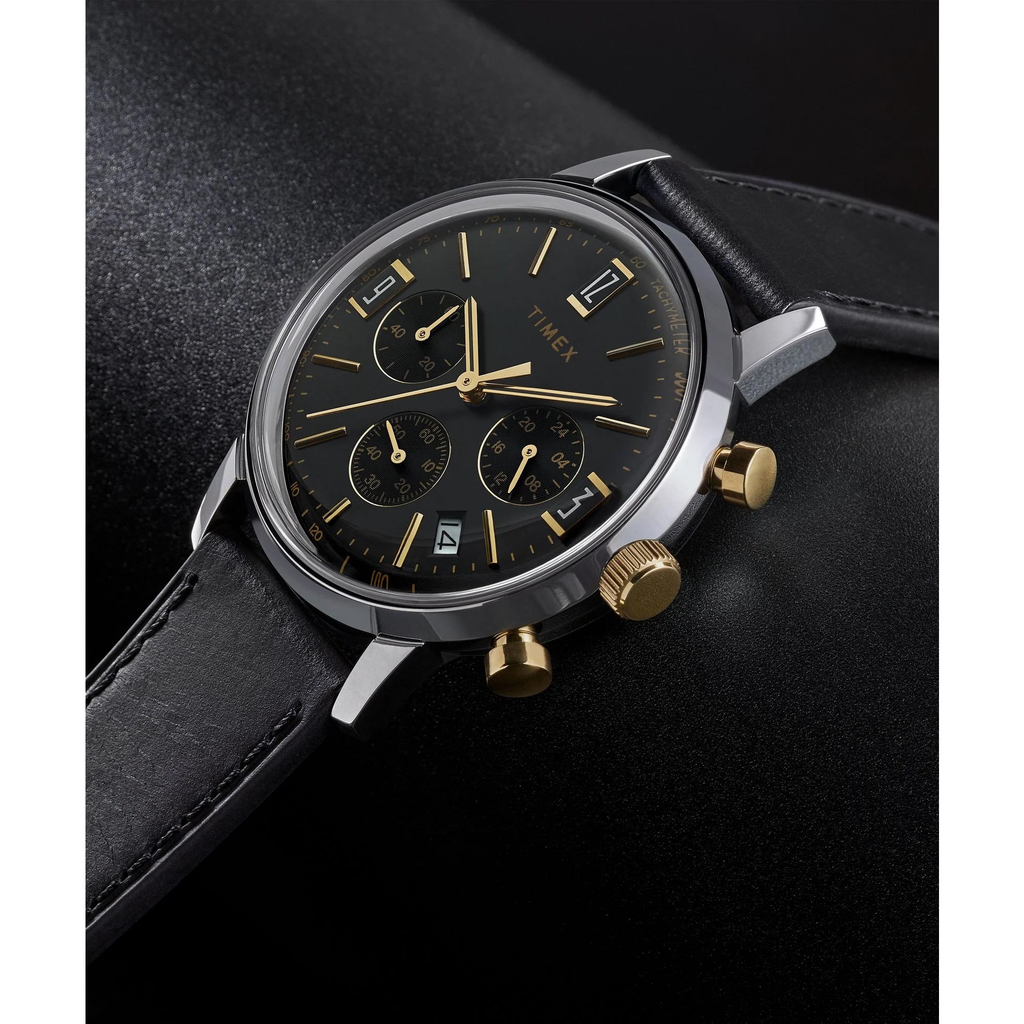 TIMEX Marlin Men Black Round Dial Analog Watch - TW2W51500UJ - KRISHNA WATCH COMPANY