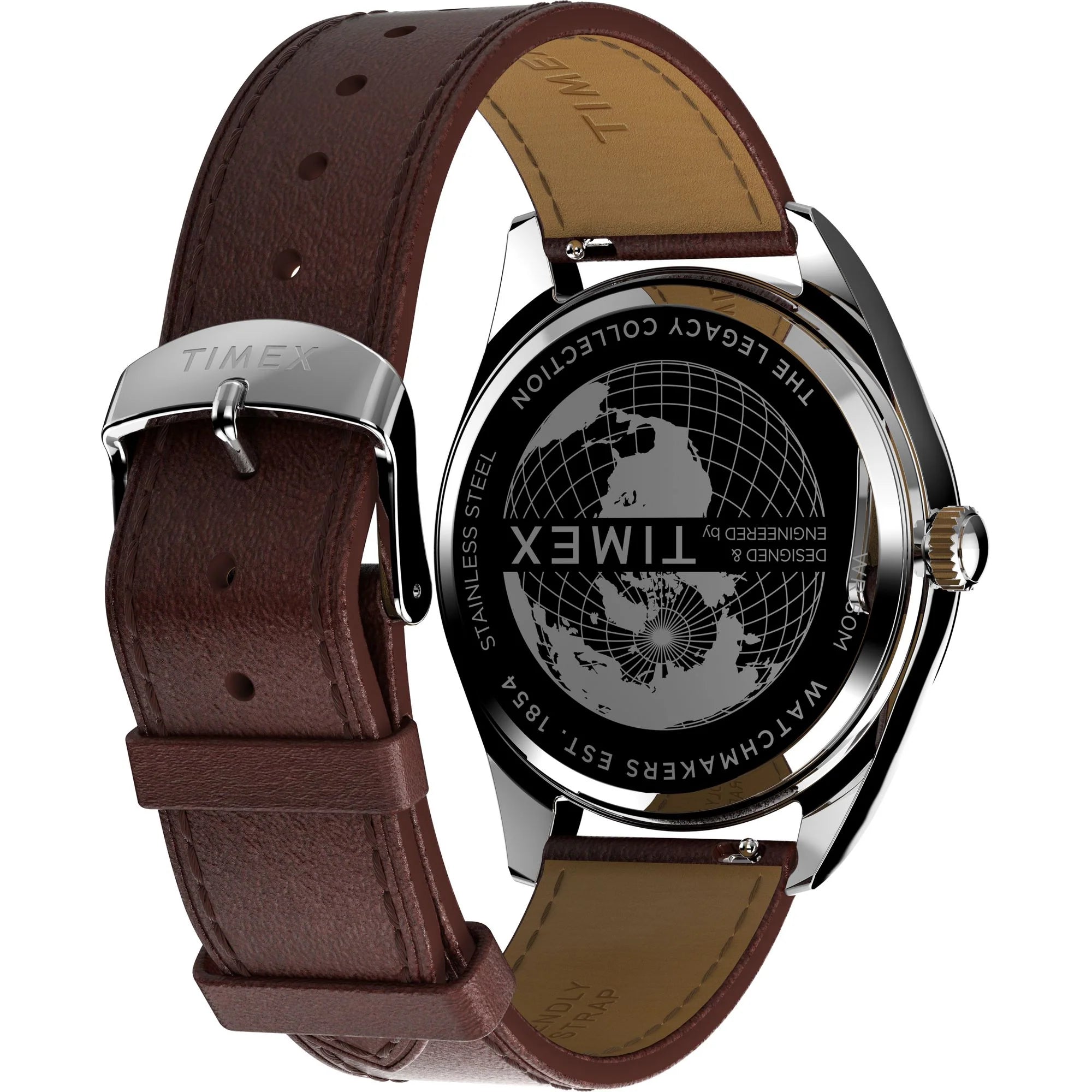 TIMEX Trend Men Blue Round Dial Analog Watch - TW2W57200UJ - KRISHNA WATCH COMPANY