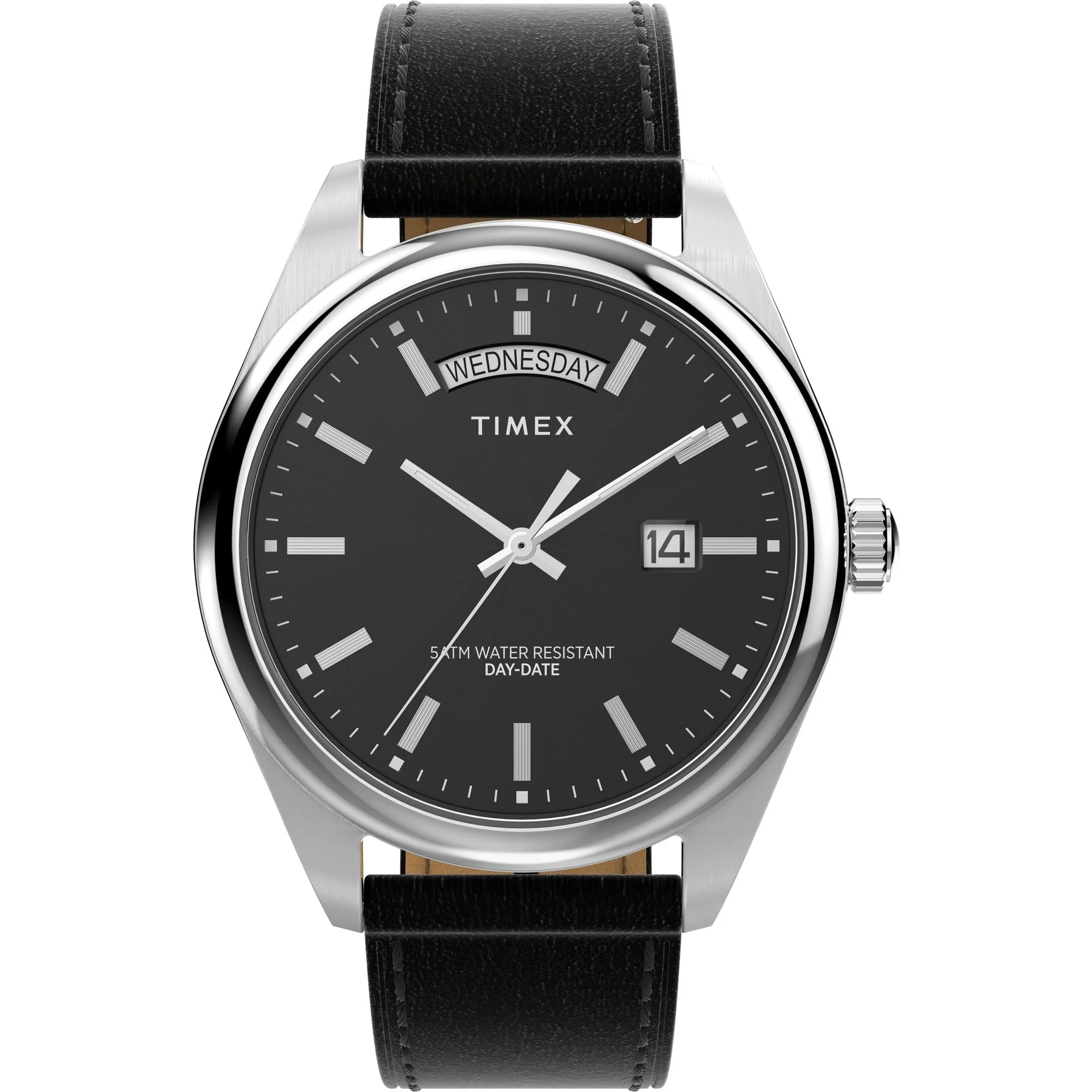 TIMEX Trend Men Black Round Dial Analog Watch - TW2W57400UJ - KRISHNA WATCH COMPANY