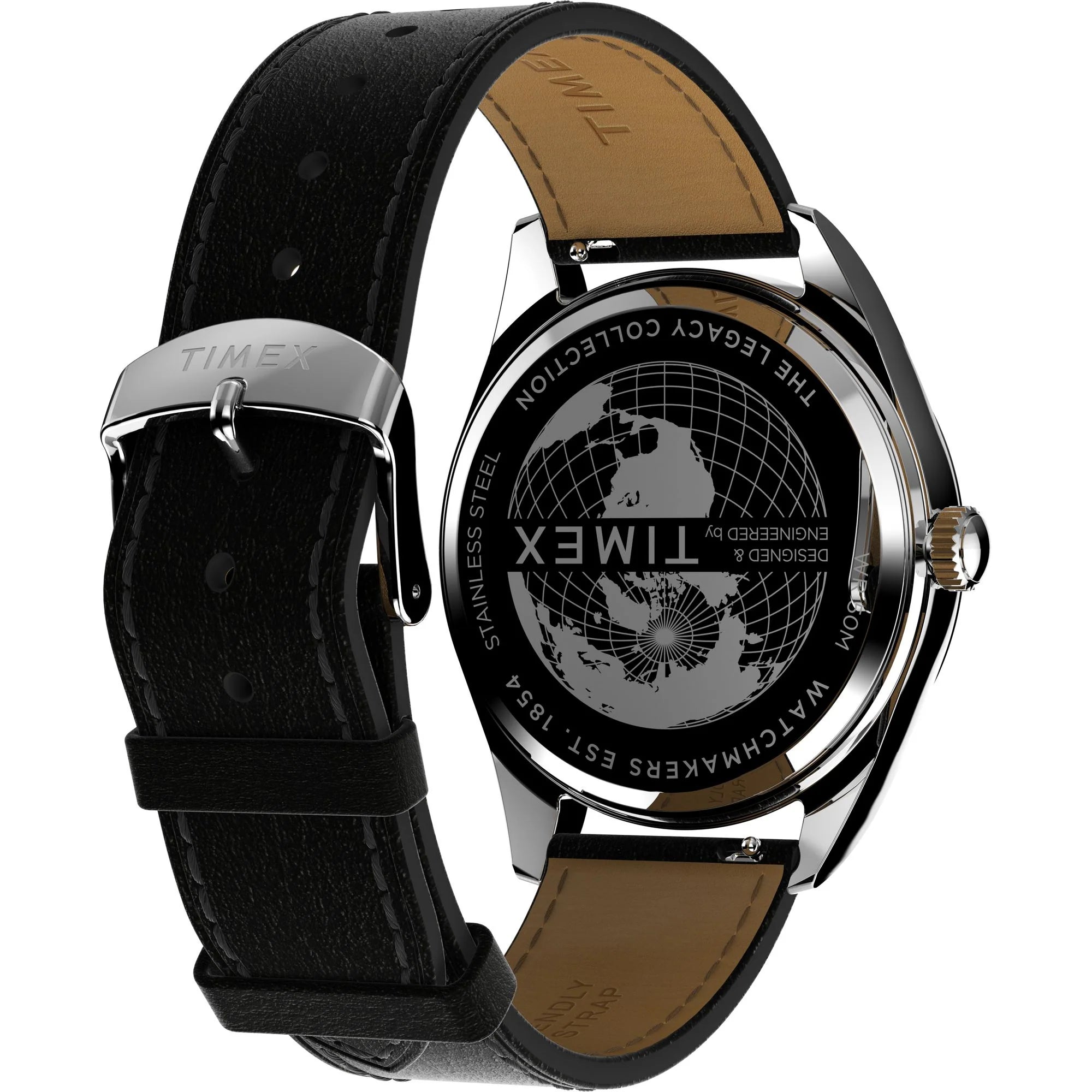 TIMEX Trend Men Black Round Dial Analog Watch - TW2W57400UJ - KRISHNA WATCH COMPANY